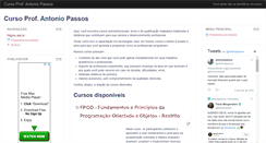 Desktop Screenshot of antoniopassos.com.br