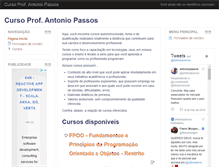 Tablet Screenshot of antoniopassos.com.br